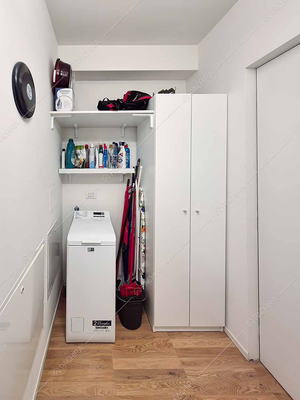 Lavanderia della location Drina, loft in stile moderno a Milano