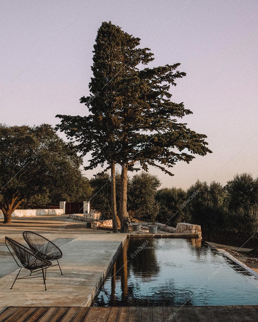 Esterni della villa in stile contemporaneo Kara, location per shooting a Brindisi