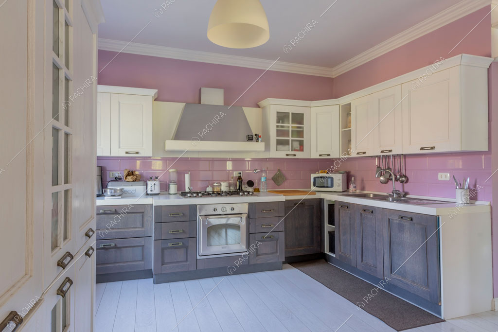Cucina della villa Lena, location in stile moderno a Roma