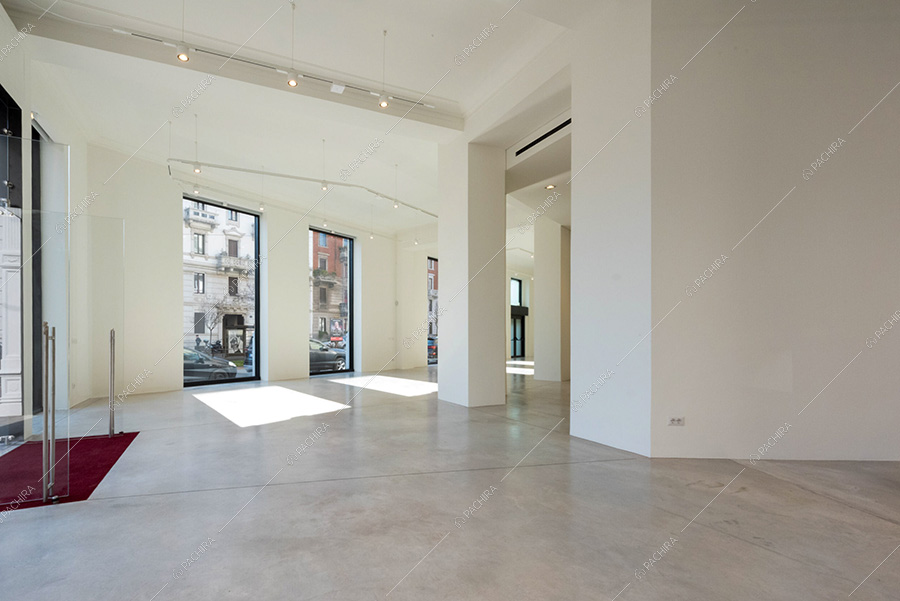 Sala dell'espositivo Disprosio, location in stile moderno a Milano