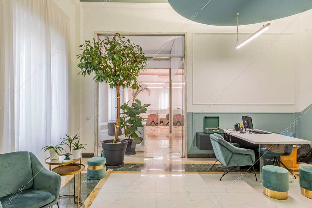 Studio dell'ufficio Ossidiana, location in stile contemporaneo a Roma