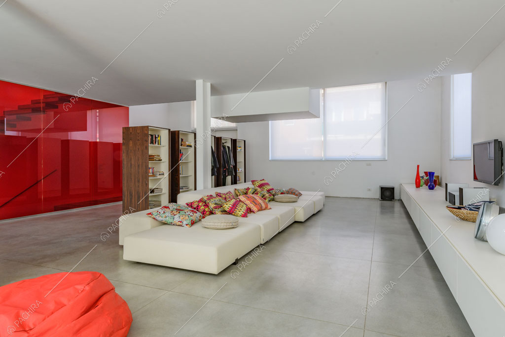 Sala del loft Inula, location in stile contemporaneo a Varese