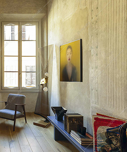 Sala dell'appartamento Cajà, location in stile moderno a Mantova