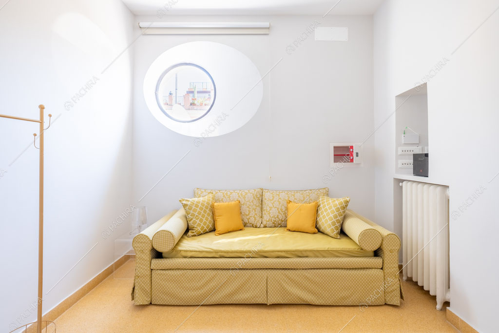 Camera dell'appartamento Ural, location in stile moderno a Roma