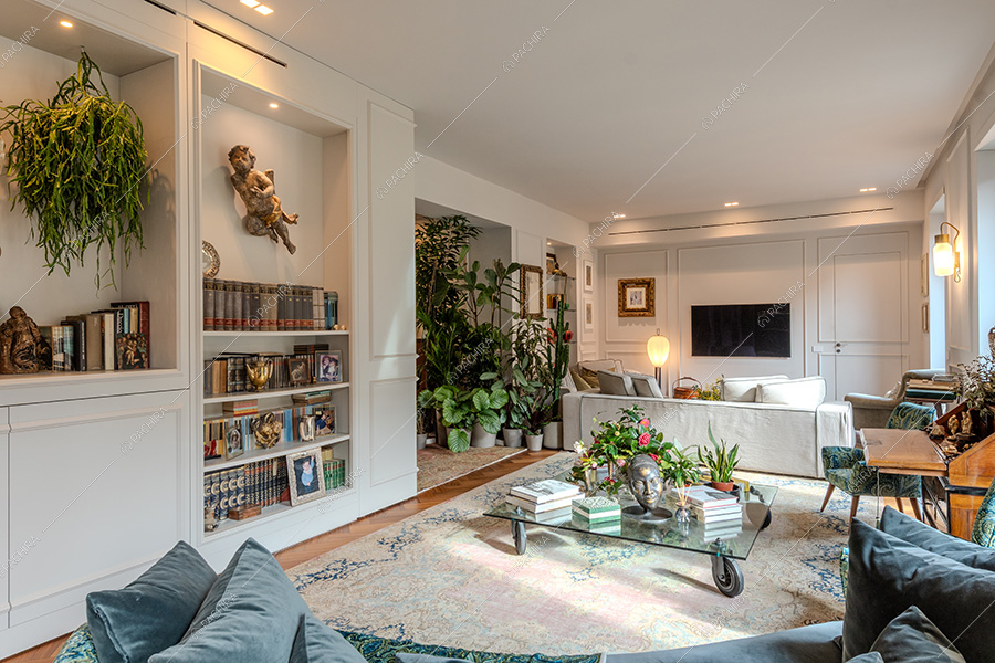 Salotto della location Blighia, appartamento in stile moderno a Milano