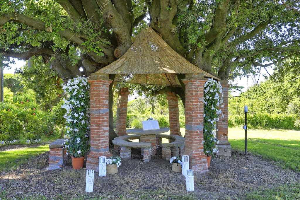 Gazebo della dimora storica Denali, location in stile classico a Pisa