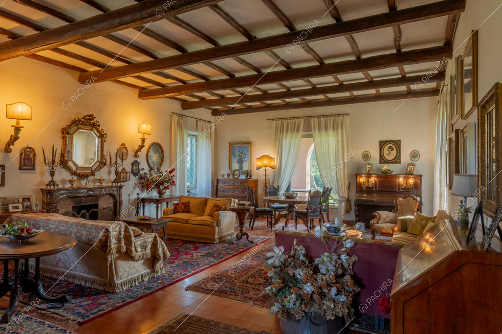 Sala della dimora storica Logan, location in stile classico a Roma
