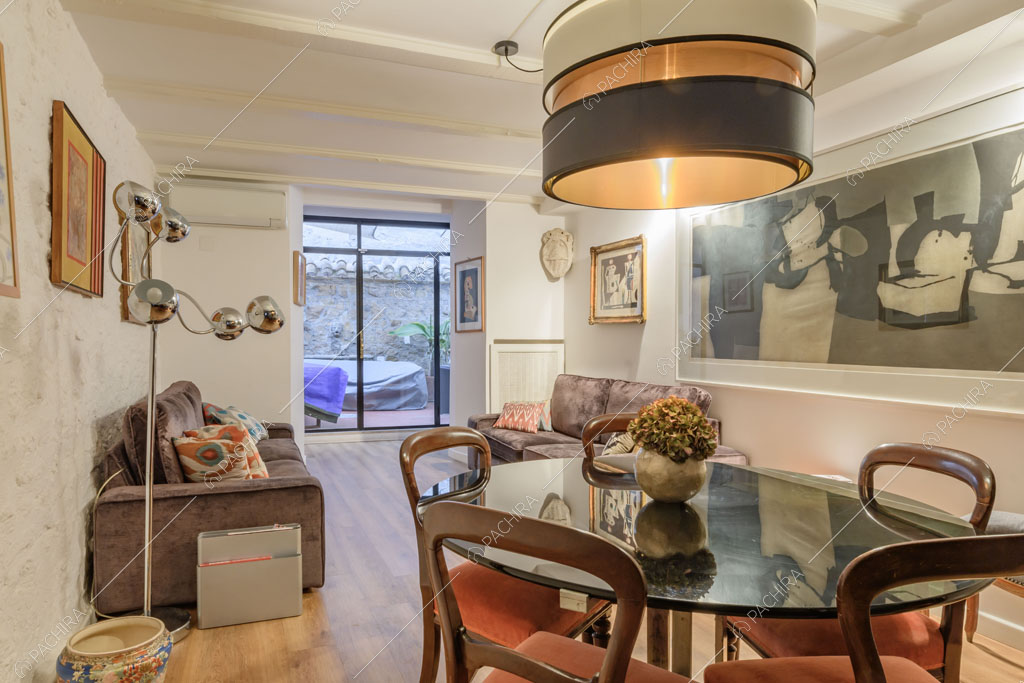 Sala dell'appartamento Roobois, location in stile insolito a Roma